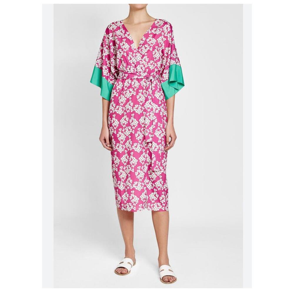 Borgo De Nor Raquel Floral Kimono Dress